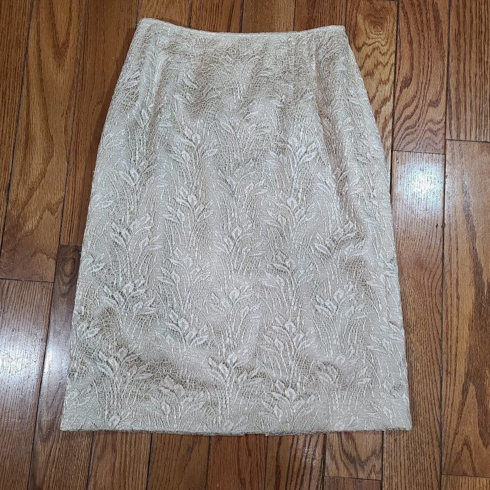 🤑Lord & Taylor Women's Lace Pencil Skirt